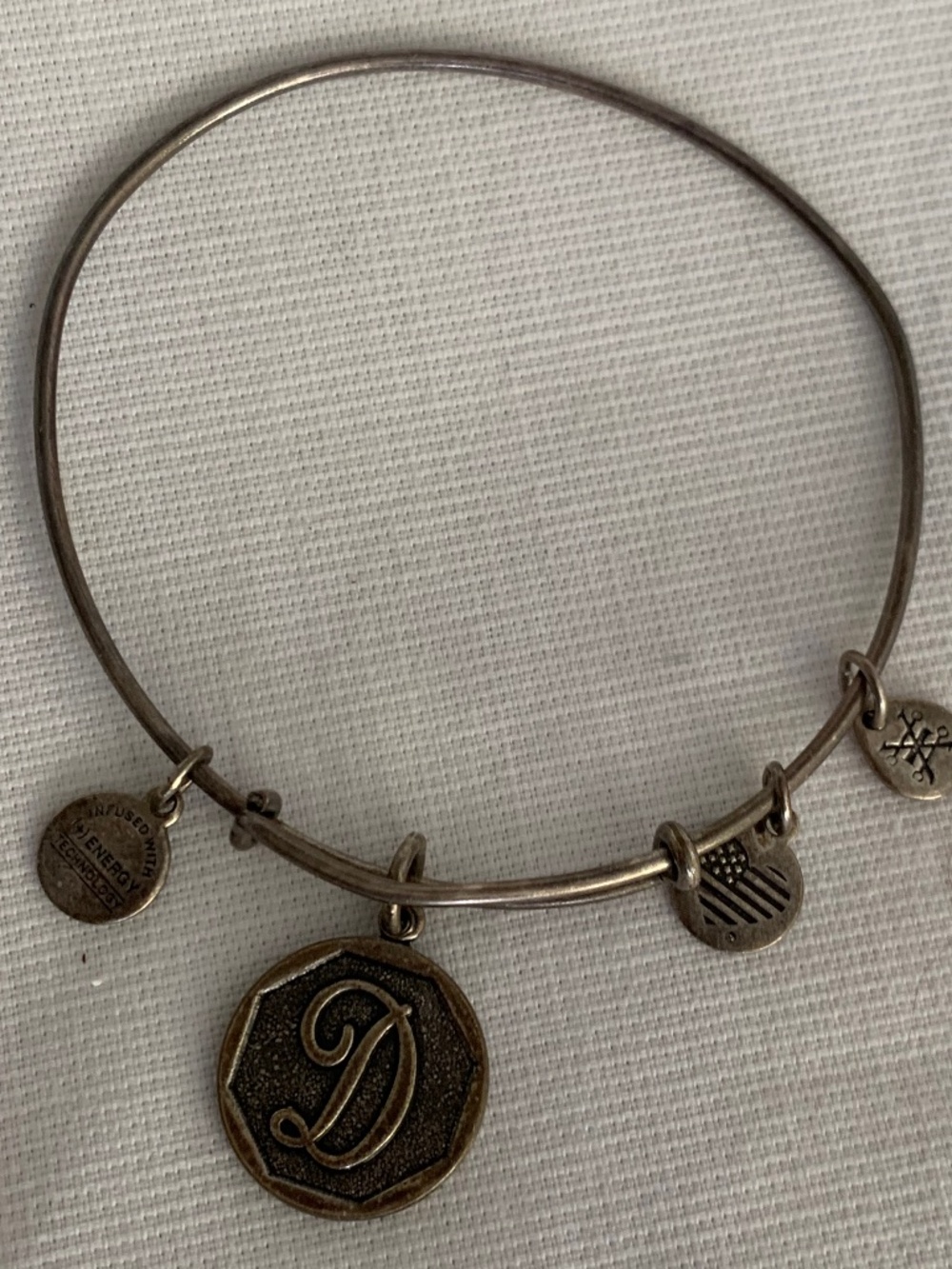Alex And Ani 2016 D Initial Braclet